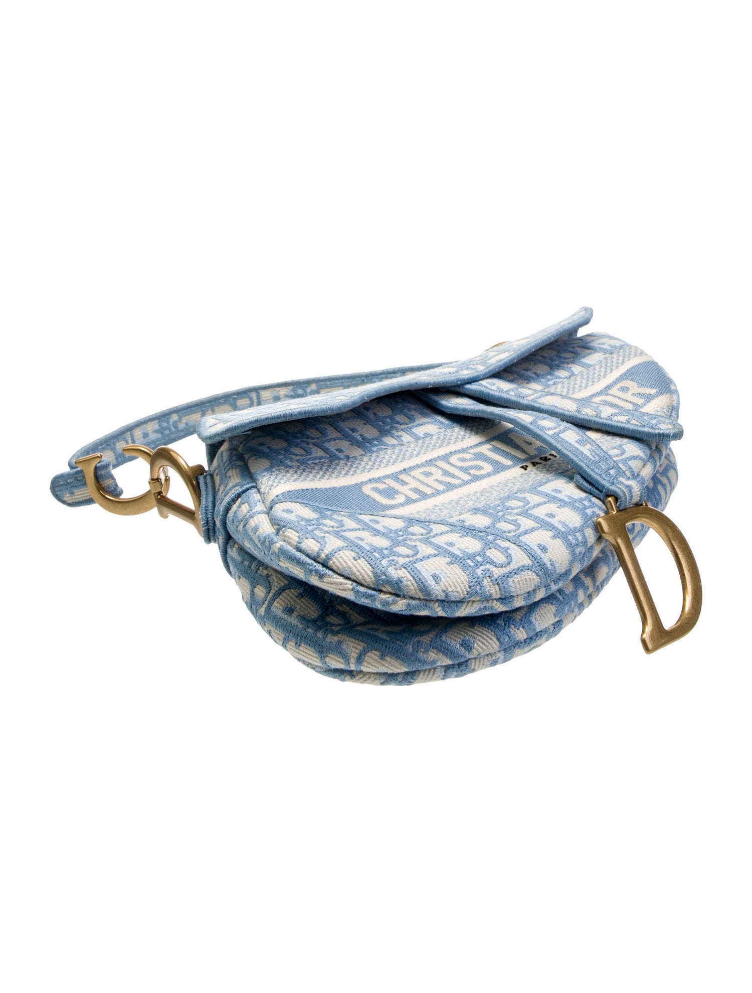 Christian Dior Oblique Jacquard Oblique Saddle